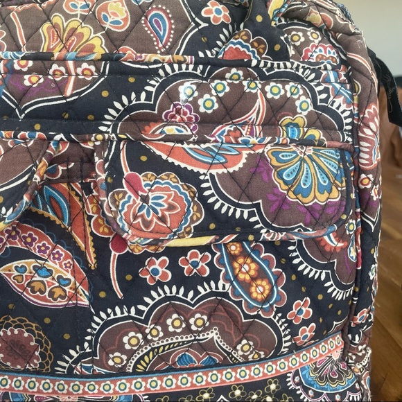 Black Floral Bandana Shoulder Bag - Picture 13 of 13